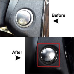 Engine Push Start Button Ring Fit Benz A B C GLC CLA Class W176 W246 W205 X253