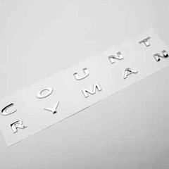 3d ABS Black Car Letters Countryman Trunk Emblem Badge Decal For Mini Cooper