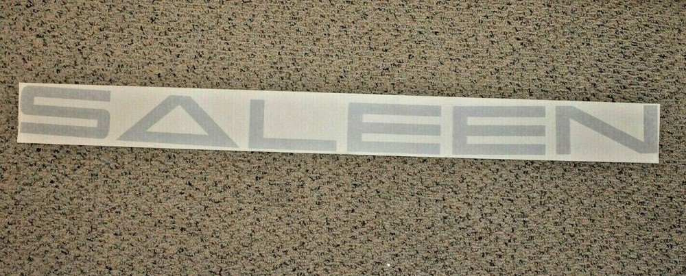 99-04 Windshield banner SILVER oem decal Mustang