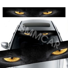 Car Decals Front/Rear Windshield Stickers Trim Vinyl 130*21cm Decoration DIY