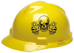 Skull Gun Skeleton Hunting Pistol Car Truck Window Vinyl Decal Sticker