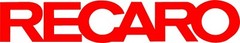 Logo Recaro vinyl decal die-cut sticker Red, racing, white, black 6″ x 1″ jdm