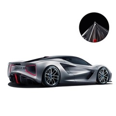 7.5mil TPU PPF Clear Gloss Paint Protection Film Invisible Scratches Shield Bra