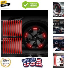 20PCS Car Wheel Reflective Decorative Strip,Night Safety Warning Stickers,Car…
