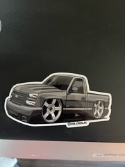 chevy silverado super sport sticker