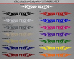Design #106 Personalized Decal Sticker Vinyl Graphic Windshield Window Car Truck