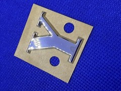 Logo Badge Emblem Rear Letter Y LANCIA YPSILON Original New
