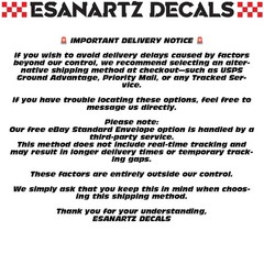 High Temp Custom Brake Caliper Decals 4X Pack, Customized Your Text