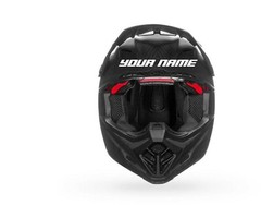 Custom Motocross Helmet Decals Personalized Sticker Set MX Name Number ID KIT