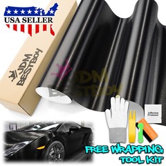 Brushed Aluminum Black Gold Steel Vinyl Wrap Sticker Film Decal Sheet DIY