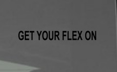 GET YOUR FLEX ON DECAL FITS JEEP WRANGLER TRAIL OUTDOOR TRUCK EXPLORE OFFROAD