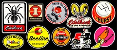 Motor Parts Vinyl Sticker Pack #1