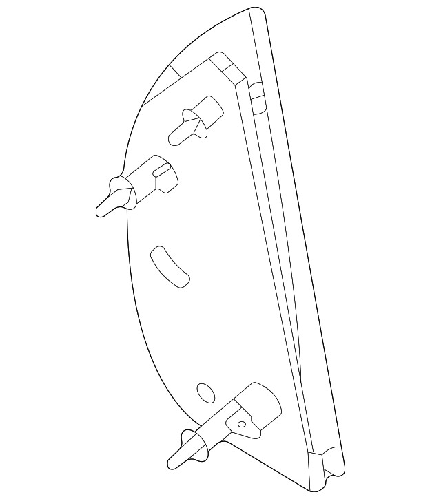 Genuine Ford Door Applique 2C2Z-15214A62-AAA