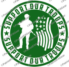 Support Our Troops,Military,Freedom Isnt Free,10″x10″,We The People,Vinyl Decal