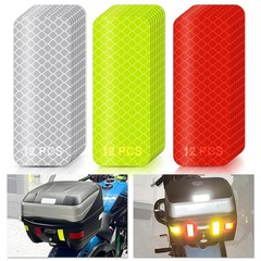 Waterproof Reflective Tape Set, 36 High Visibility Strips for Multiple Surfaces
