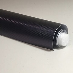 12″ x 60″ Carbon Fiber Blue Car Vinyl Wrap Auto Sticker Decal Film for Vehicle
