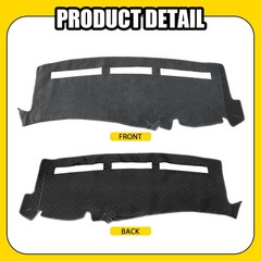 Gray Dash Mat Cover for Chevy Silverado GMC Sierra 1500 1999-06 Tahoe Yukon 1-5X