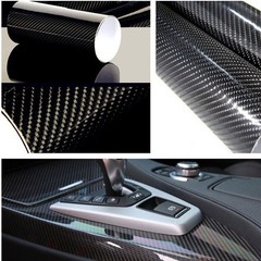 12″ X 60″ 5D Glossy Carbon Fiber Vinyl Film Car Interior Wrap Stickers