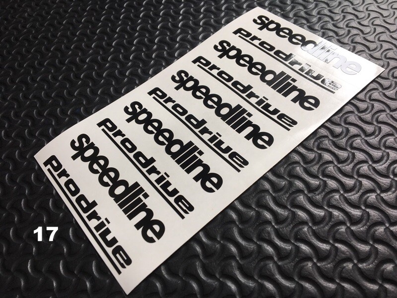 STICKER SPEEDLINE WRC 555