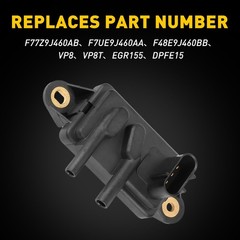 1/2Set EGR Sensor Feedback Pressure F77Z9J460AB for Mercury Ford Lincoln Mazda K