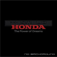 Power of Dreams Decal Sticker Vtec Type R CTR ITR Accord Honda 2 colors Pair