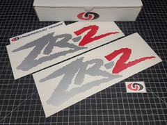 ZR2 Decals (2pk) Truck Bedside Fender Stickers 1994-05 S10 Sonoma Blazer Tracker