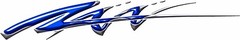 Duo chrome motorcycle go kart race car trailer vinyl graphic decal B731