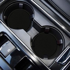 4Pcs Car Cup Holder Anti Slip Insert Coasters Pads Mat Car Interior Accessories