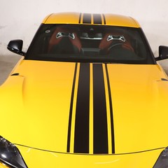 Rally Racing Stripes Hood Roof Trunk Vinyl Decal Fit For Toyota Supra 2019-2022