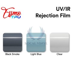 TPU Essmo Security Light Blue Glass Car Sunroof VLT70% UV99% Windshield Sunshade