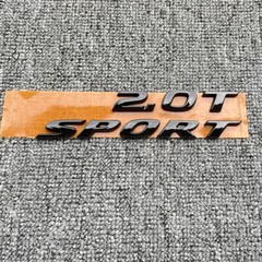 NEW For Honda 2018-2021 Accord 2.0T Sport Gloss Black Nameplate Emblem