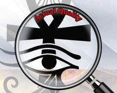 Eye of horus and the egyptian ankh Die Cut Vinyl Car Decal sticker 8″(H)