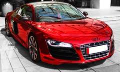 24″ x 60″ Red Chrome Mirror Vinyl Film Wrap Sticker Decal Stretchable 2ft x 5ft