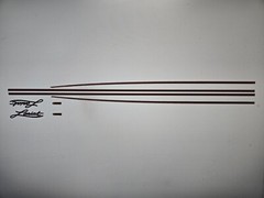 CUSTOM Lariat Stripe Kit fits 2001-2003 F150 Extended or Crew Cab UPPER ONLY