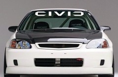 HONDA CIVIC Windshield Vinyl Decal Sticker Emblem Logo Graphic