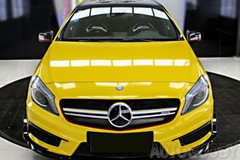 24″ x 60″ Super Gloss Yellow Vinyl Film Wrap Sticker Air Bubble Free 2ft x 5ft