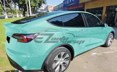 Sparkle Teal Gloss Glitter Auto Car Vinyl Wrap Sticker Decal Sheet Film DIY
