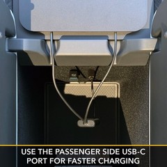 MagSafe Compatible Dual Wireless Charger | Rivian R1T/R1S (Gen1 & Gen2)