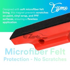 Magnet Bar Holder Hands Gripper Rubber Car Vinyl Wrap Window Tint Tool Kit Free