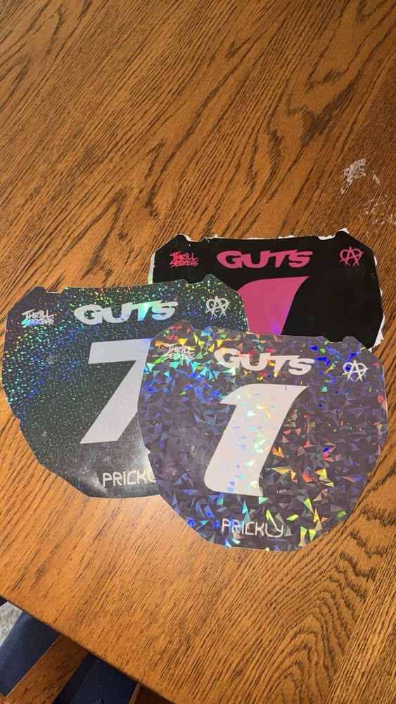 Custom Odi Plate Decal Stickers. Professionally Cut, Clear/Holographic Vinyl.
