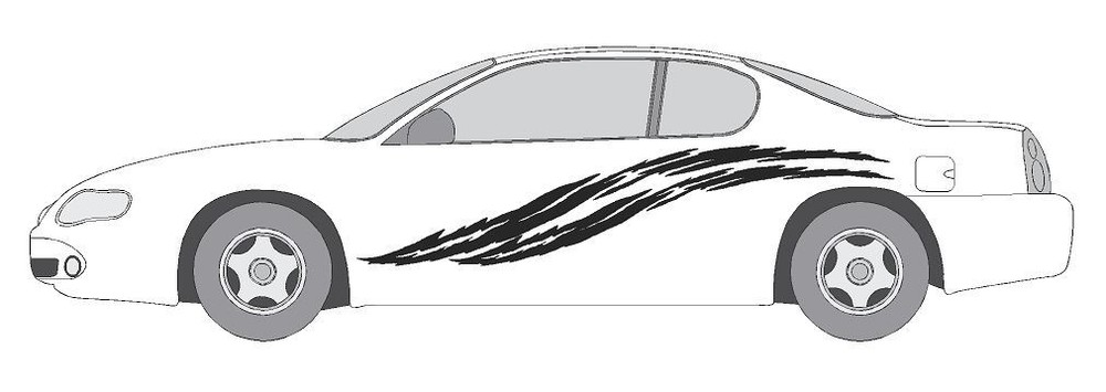 DECAL #A930 VINYL GRAPHIC AUTO SUV VEHICLE CROSS OVER MODERN TRUCK VAN CAR SEMI