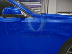 Sparkle Royal Blue Gloss Glitter Auto Car Vinyl Wrap Sticker Decal Sheet Film