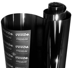 5ft x Ultra Gloss Premium Vinyl Car Wrap Film Piano Black VViViD+ vehicle auto