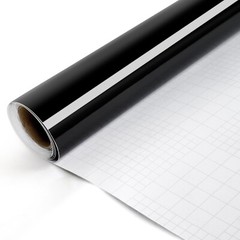 Premium Black 20FT*5FT Vinyl Vynil Car Auto Wrap Sticker Decal Film Sheet Roll