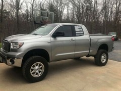 Toyota Tundra Double Cab Side window Tattered American Flags Graphics