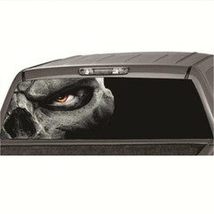 Car Rear Window Windscreen Skull Style Tint Graphic Sticker Vinyl Decal Decor