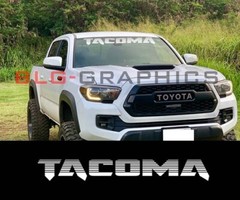TACOMA Windshield Vinyl Decal Sticker Fits Toyota Tacoma TRD 4×4 Off Road 40″