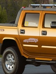 National Geographic Logo Sticker Car Graphic Decal Korea Size & Color Optional