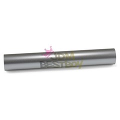 ESSMO PET Super Gloss Metallic Platinum Silver Car Vinyl Wrap Decal Like Paint