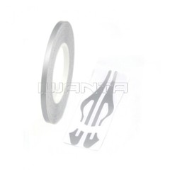 1/8″ 3mm Silver Grey Pinstriping Pin Stripe DIY Roll Line Vinyl Decal Sticker